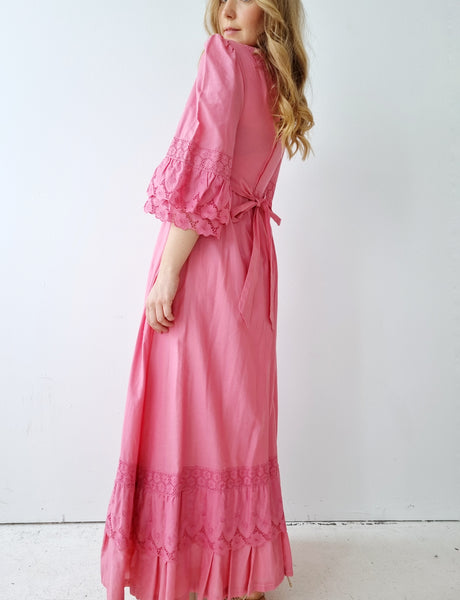 Vintage Pink Vera Mont Paris Dress