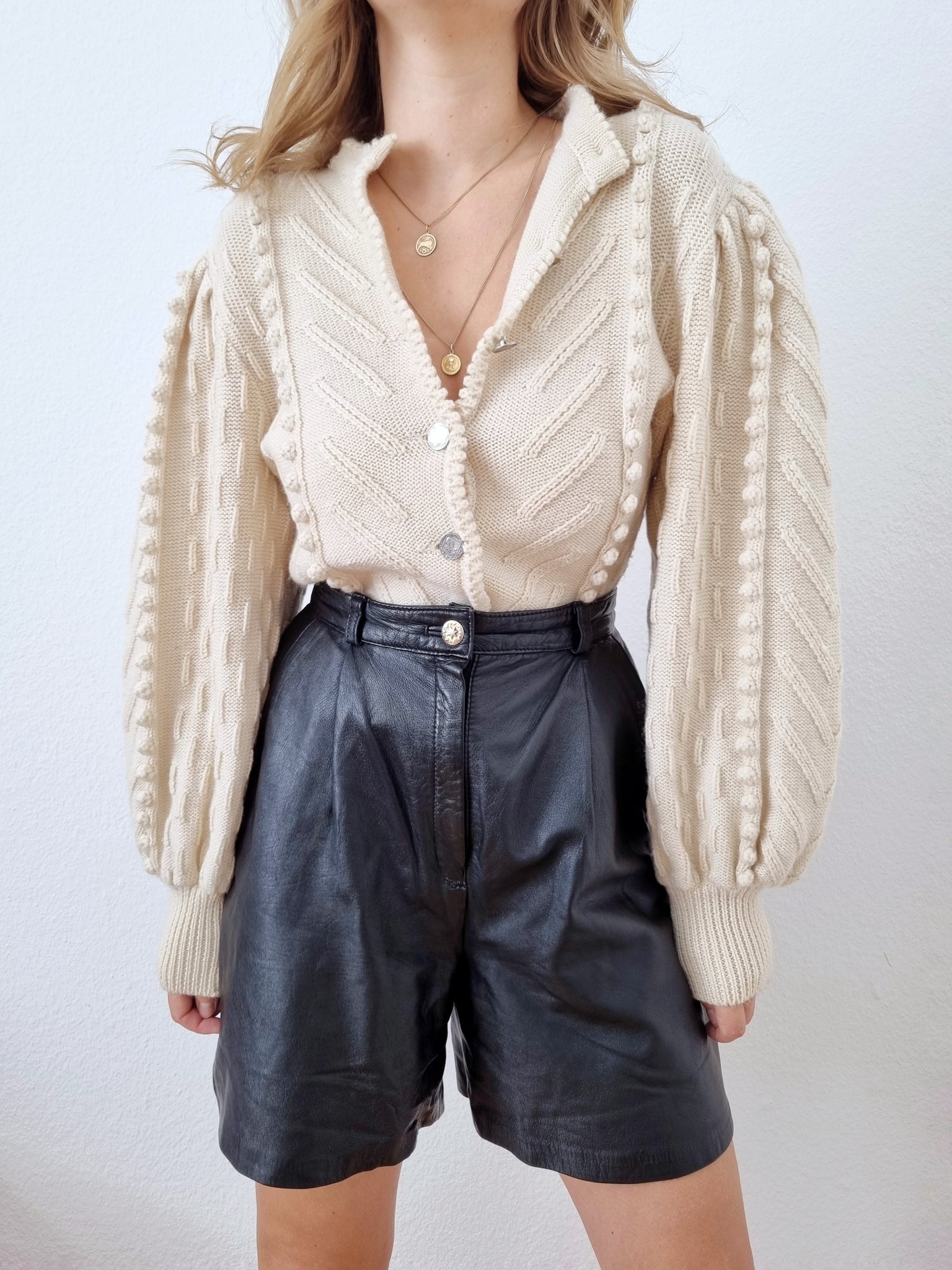 Vintage Nappa High Waisted Leather Pants *buttery soft