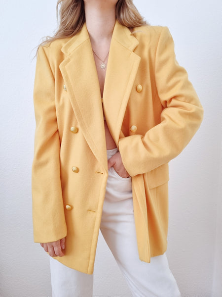 Vintage Laurél Sunny Yellow Blazer