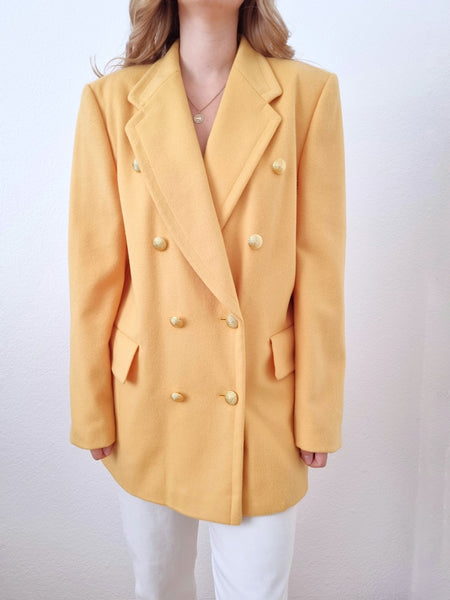 Vintage Laurél Sunny Yellow Blazer