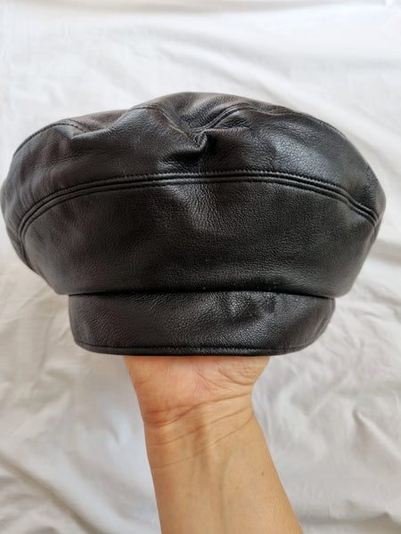 Vintage Leather Barette