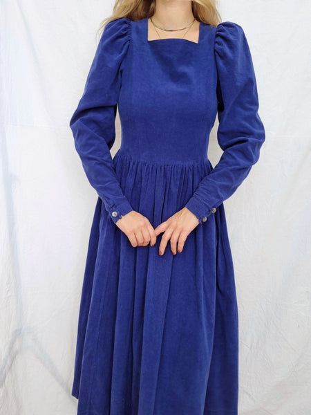 Vintage Laura Ashley Corduroy Dress
