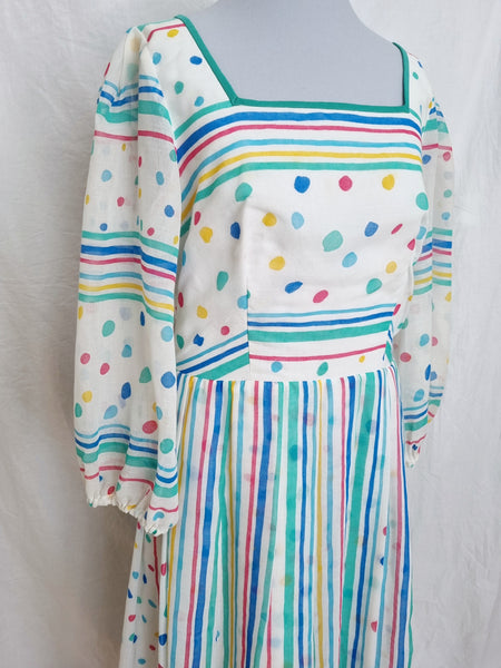 Vintage Polka Dot Dress