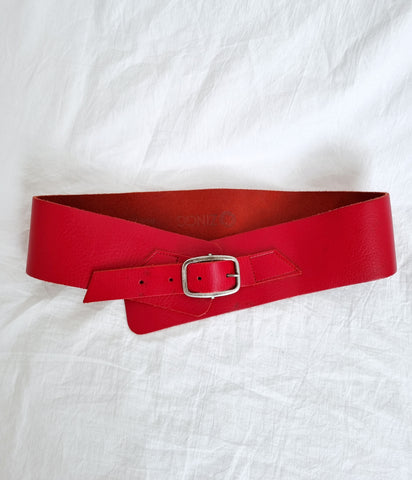 Red Big Waist Belt