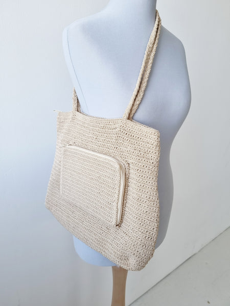 Vintage Woven Sand Bag