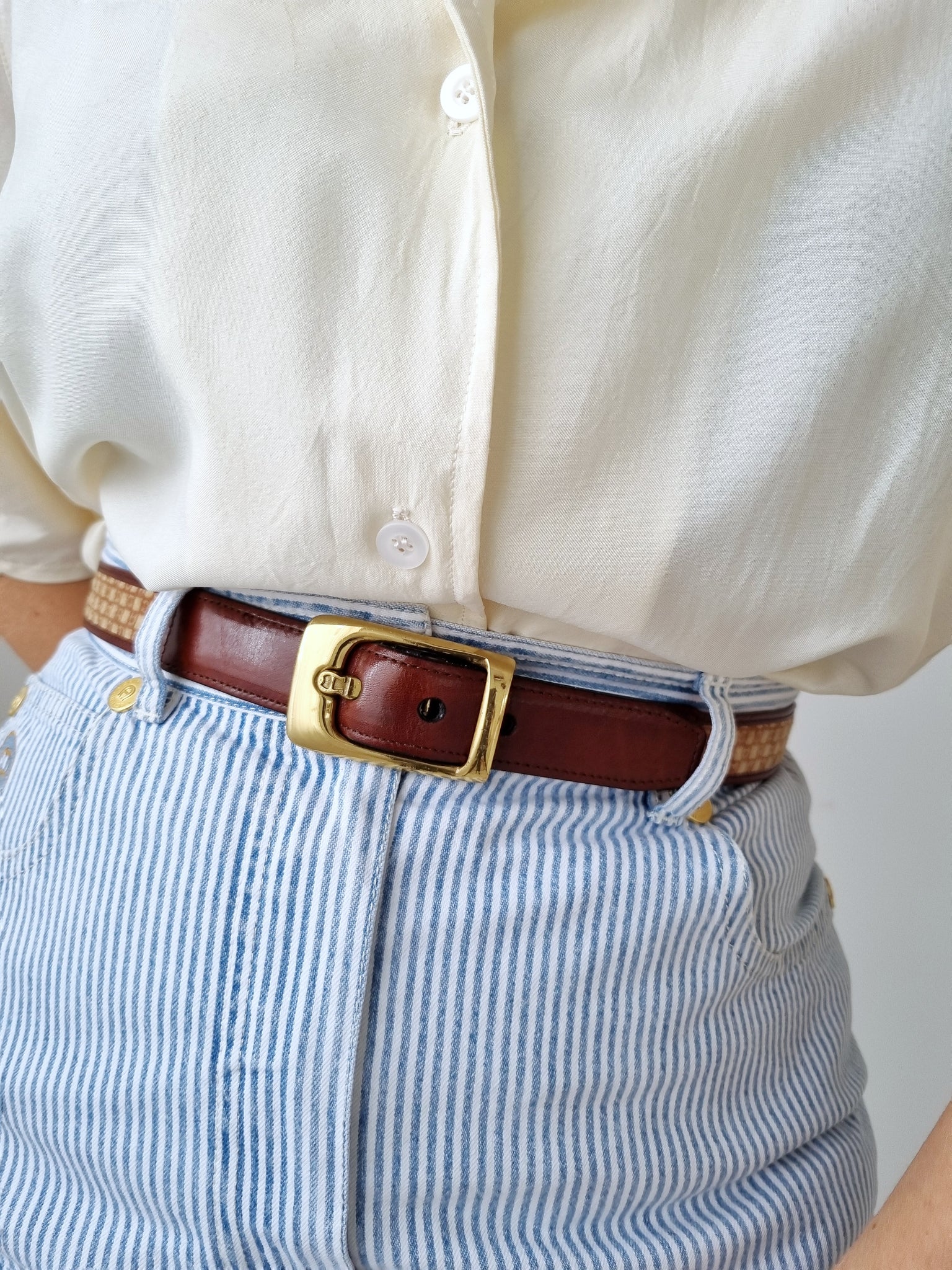 Vintage Aigner Brand Belt