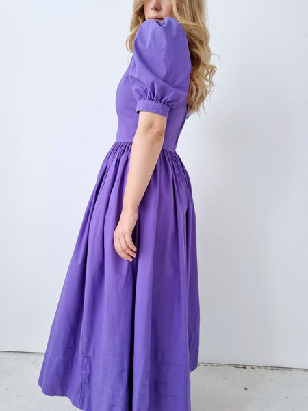 Vintage 80s Lilac Laura Ashley Dress (Special Price)