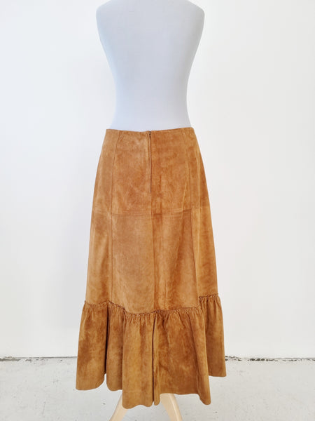 Max Mara Weekend Leather Skirt