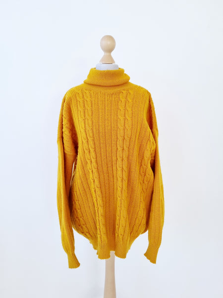 Vintage Mustard Pullover