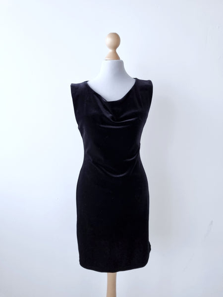 Vintage Mini Velvet 90s Dress