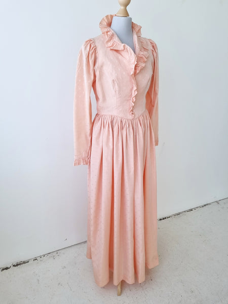 Vintage Pink Polka Dot Princess Dress