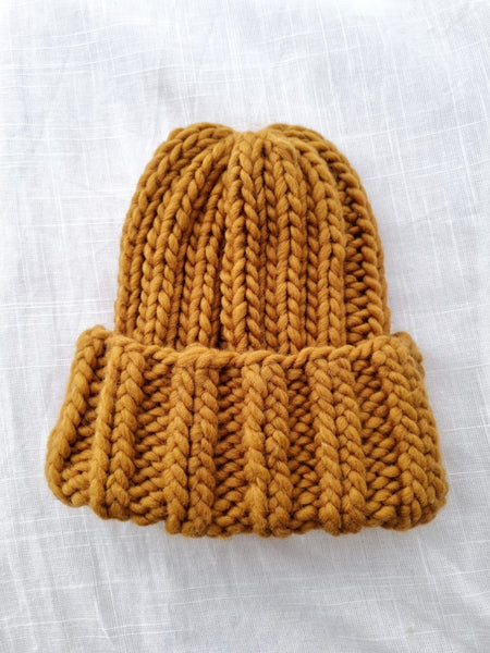 Handmade Chunky Caramel Hat