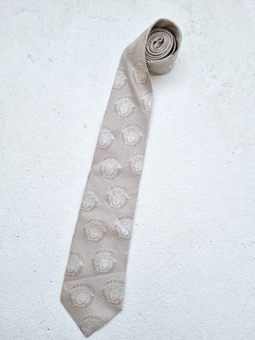 Vintage Silver Versace Tie