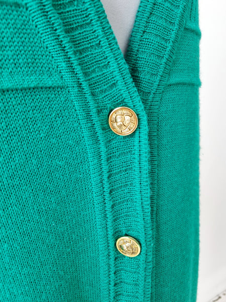 Vintage Long Green Cardigan SPECIAL PRICE