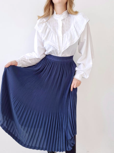 Vintage Handmade Plissee Skirt