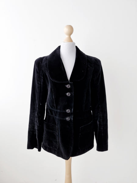 Vintage Handmade Velvet Jacket