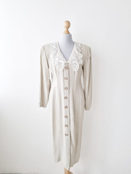 Vintage Lace Collar Dress SPECIAL PRICE