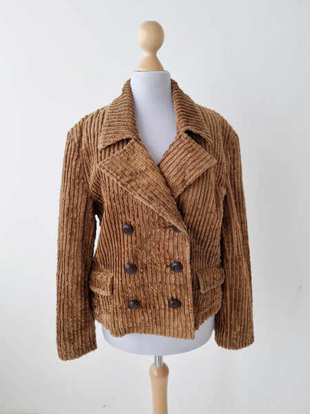 Soft Brown Corduroy Jacket