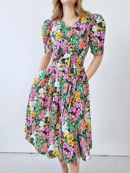 Vintage Lodenfrey Midi Dress