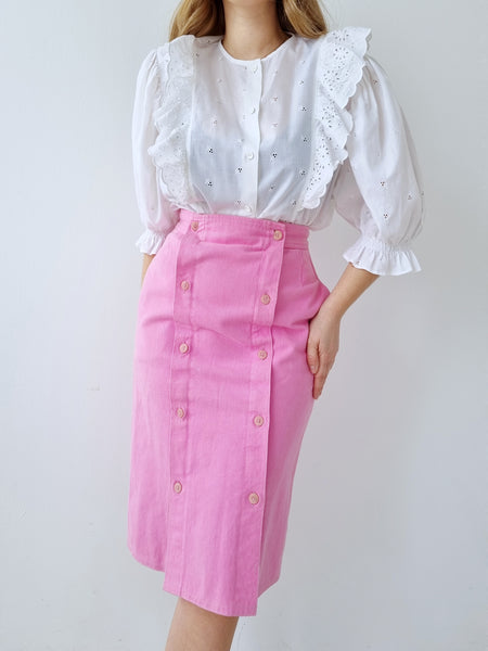 Vintage Krizia High Waist Skirt