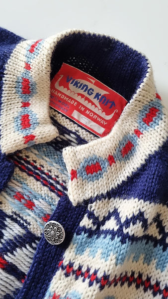 Viking Knit Wool Cardigan
