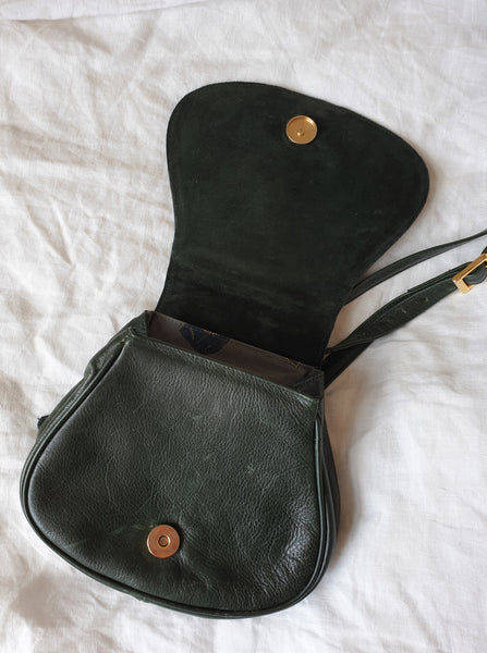  Vintage Dark Green Bag